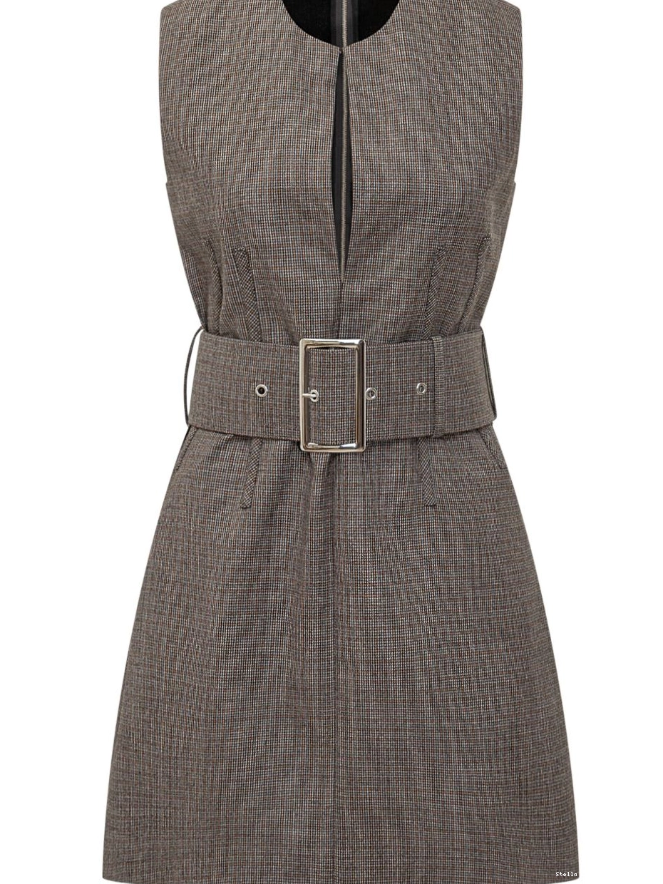Affordable dress Women belted Stella mini McCartney 0802